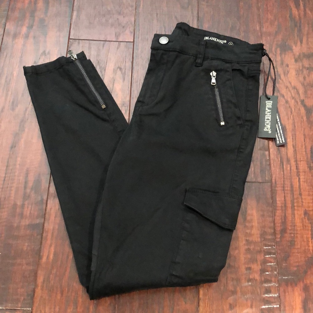BlankNYC black pants SZ 27 NWT